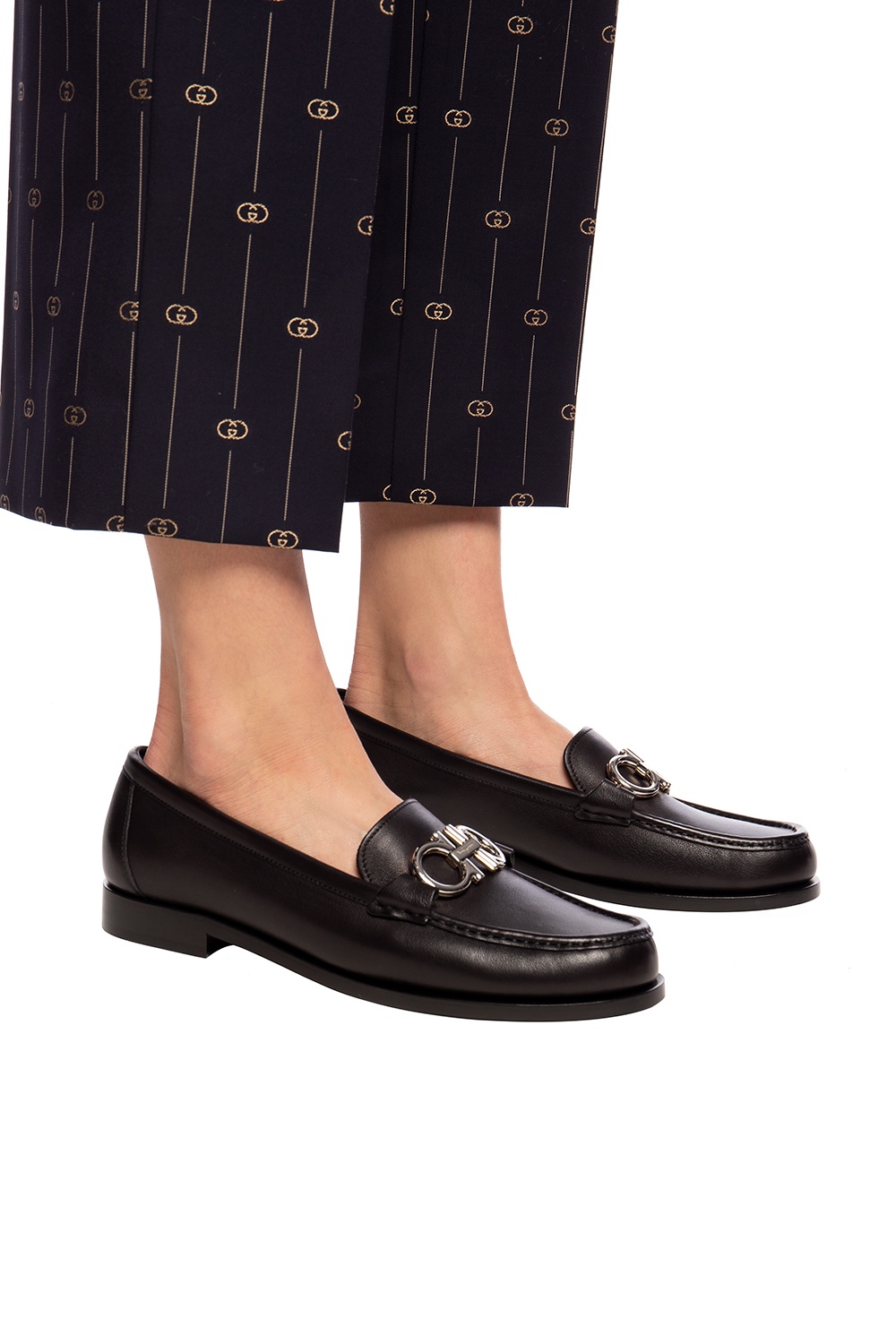 Salvatore Ferragamo ROLO ローファー 6 1/2 D ☆Salvatore Ferragamo☆ROLO ローファー 正規品 (FERRAGAMO